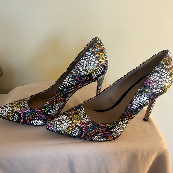 Mix No. 6 Shoes - Size 9 Mix NO. 6 Multi color Danyah 4in heel. Brand new never worn outside.